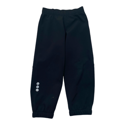 Reima oikotie softshell pants, black | 110cm