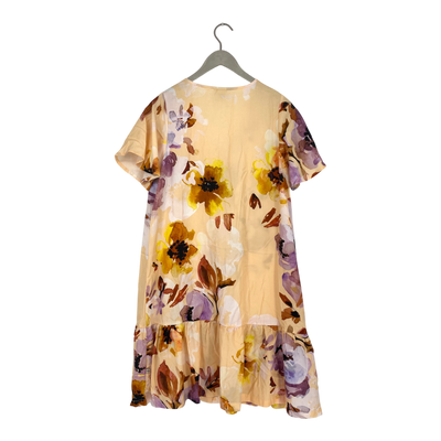 Kaiko frill button dress, cream | woman S