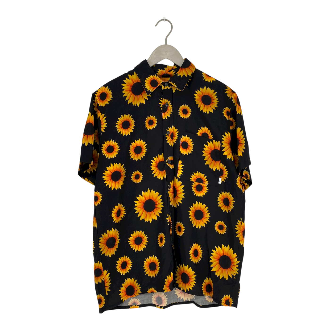 Makia woven shirt, sunflowers | man M