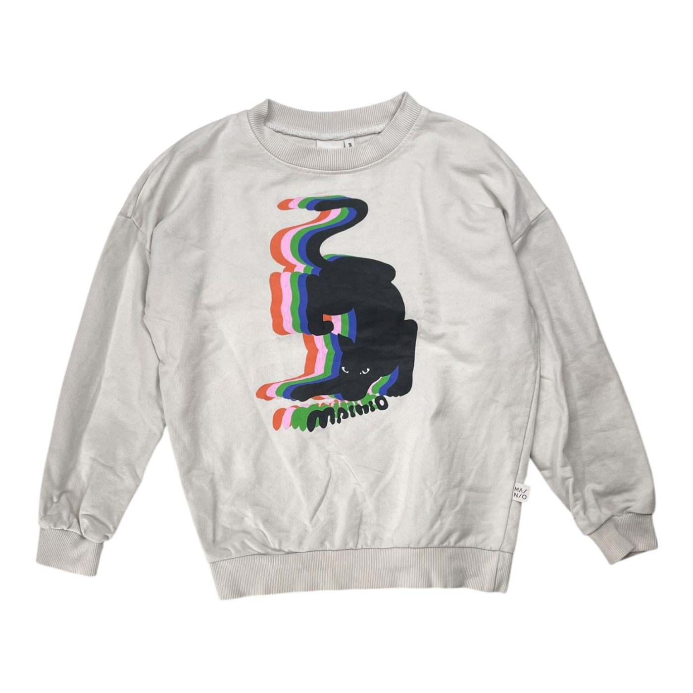 Mainio sweatshirt, black panter | 122/128cm