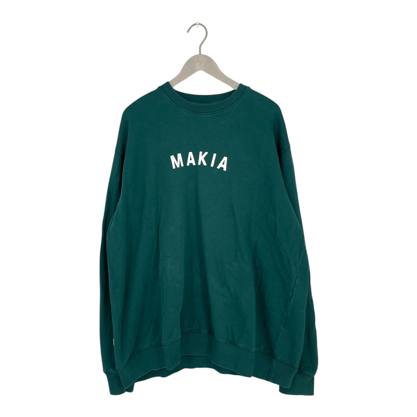Makia sweatshirt, green | man XXL