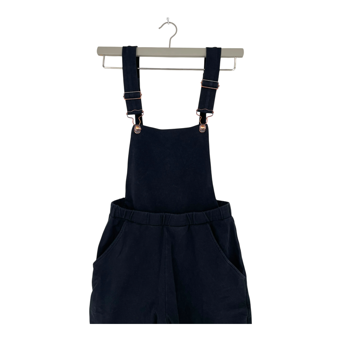 Kaiko sweat dungarees, black | woman S