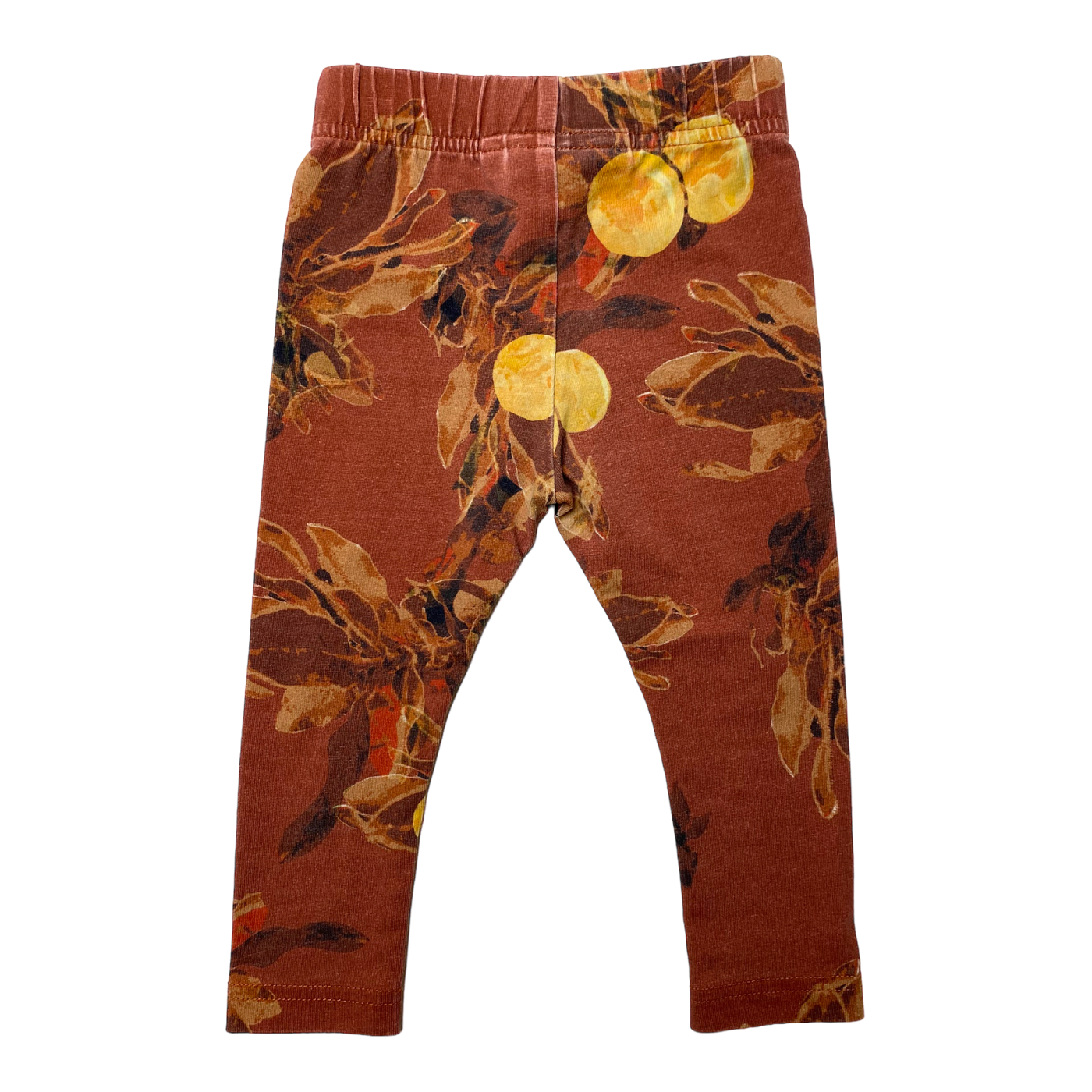 Kaiko leggings, amber orange | 62/68cm