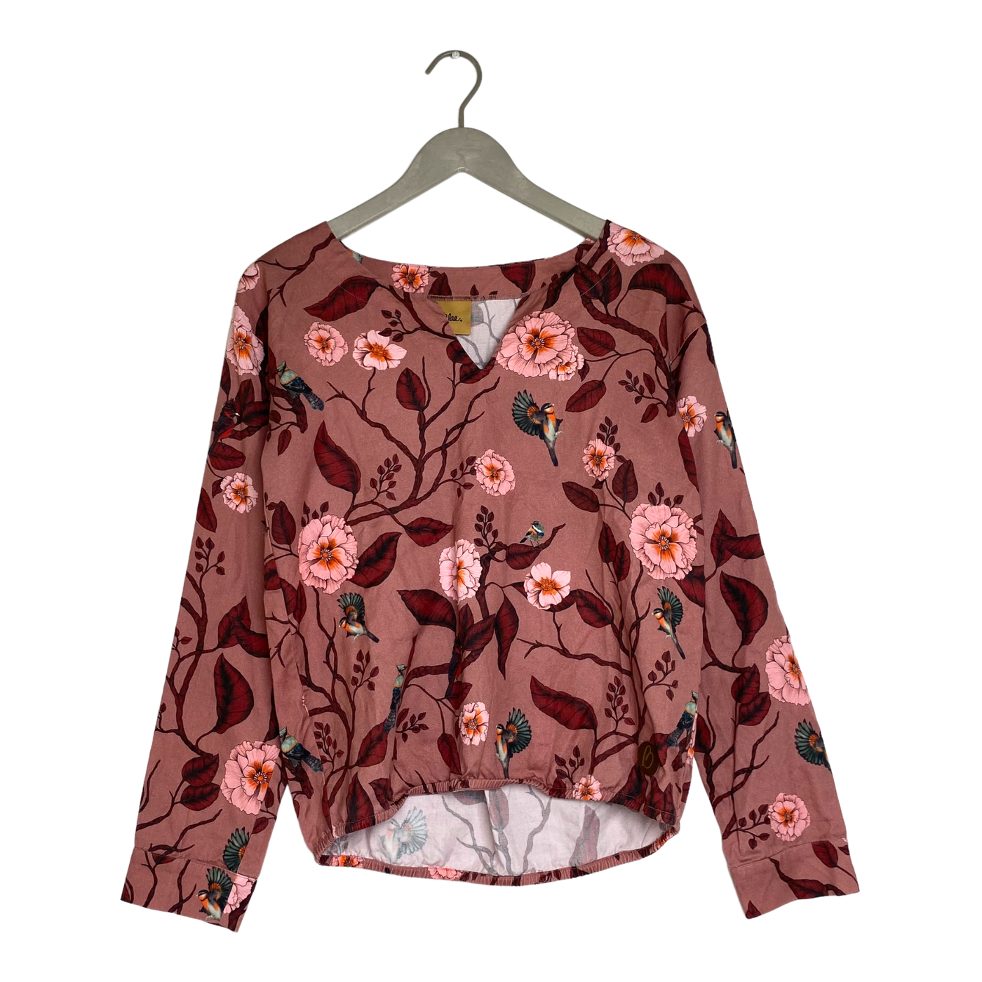 Blaa lyocell shirt, flower | woman XS