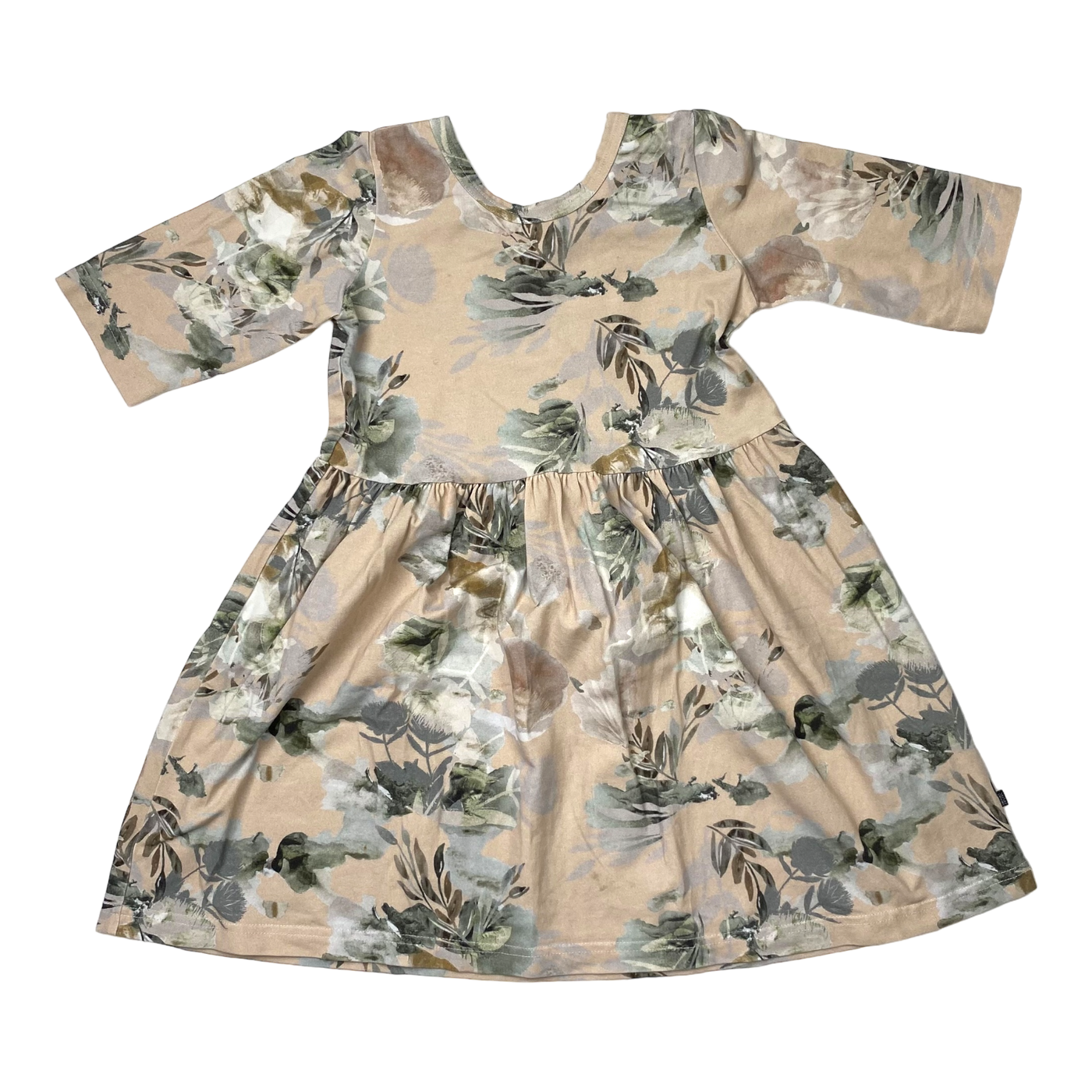 Kaiko dress, spring garden | 110/116cm