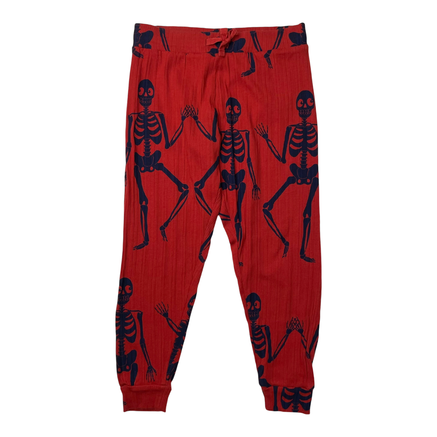 Mini Rodini rib pants, skeleton | 104/110cm