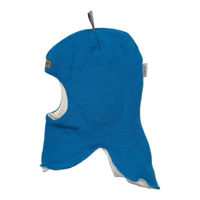 Kivat wool balaclava, blue | 0-1y