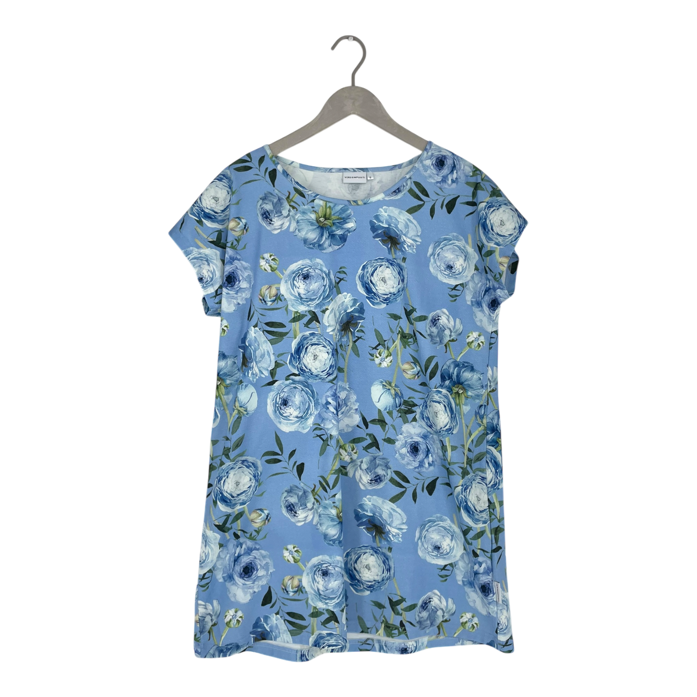 Versonpuoti t-shirt dress, flower | woman S