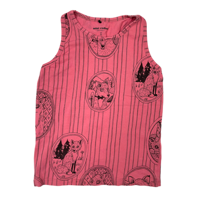 Mini Rodini tank top, fox | 116/122cm