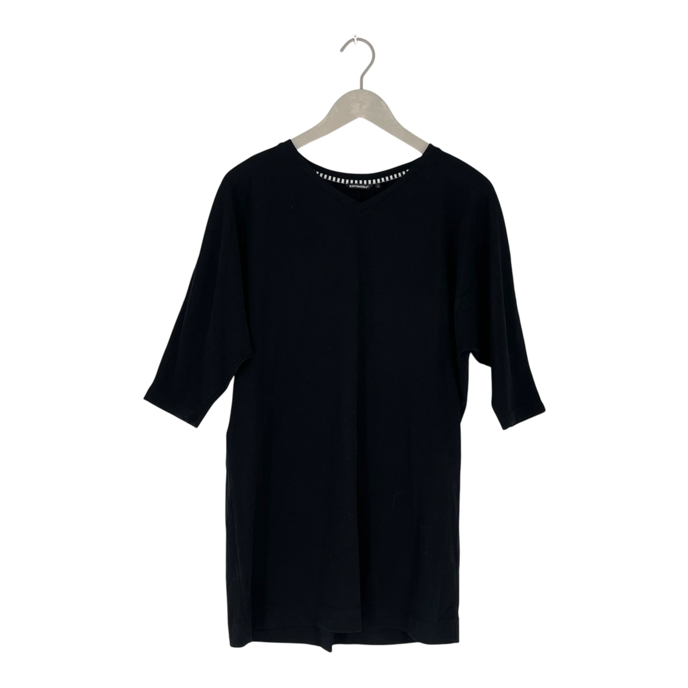 Marimekko ainu shirt, black | woman L