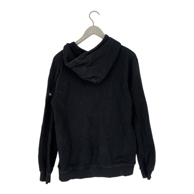 Makia hoodie, black | unisex M