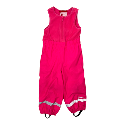 Reima loiske rain pants, bright pink | 86cm