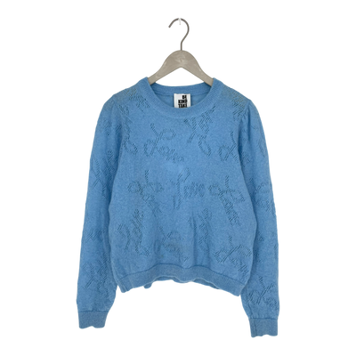 Vimma mohair knitted shirt, love | woman onesize