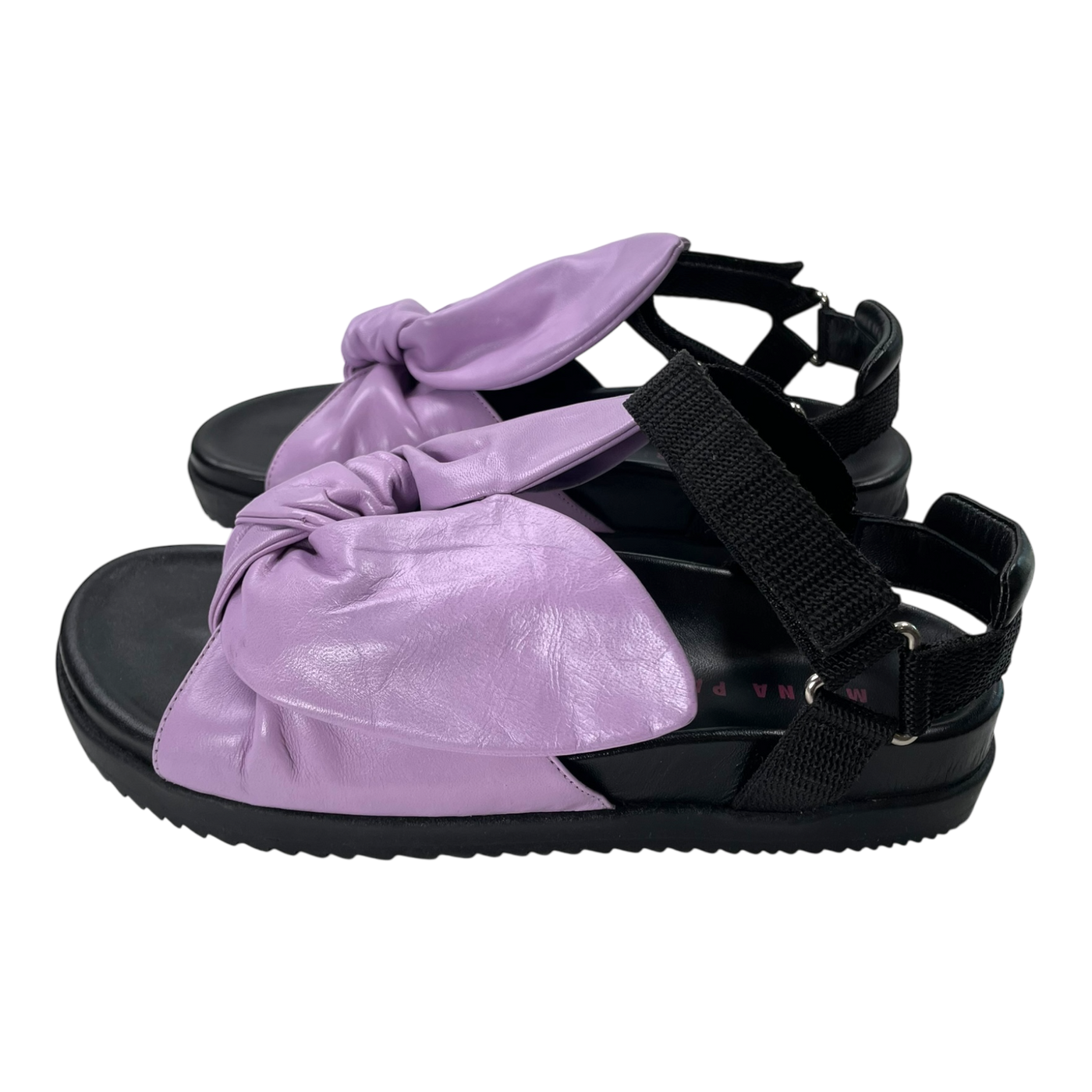 Minna Parikka lulu sandals, lilac/black | 39