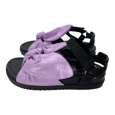 Minna Parikka lulu sandals, lilac/black | 39