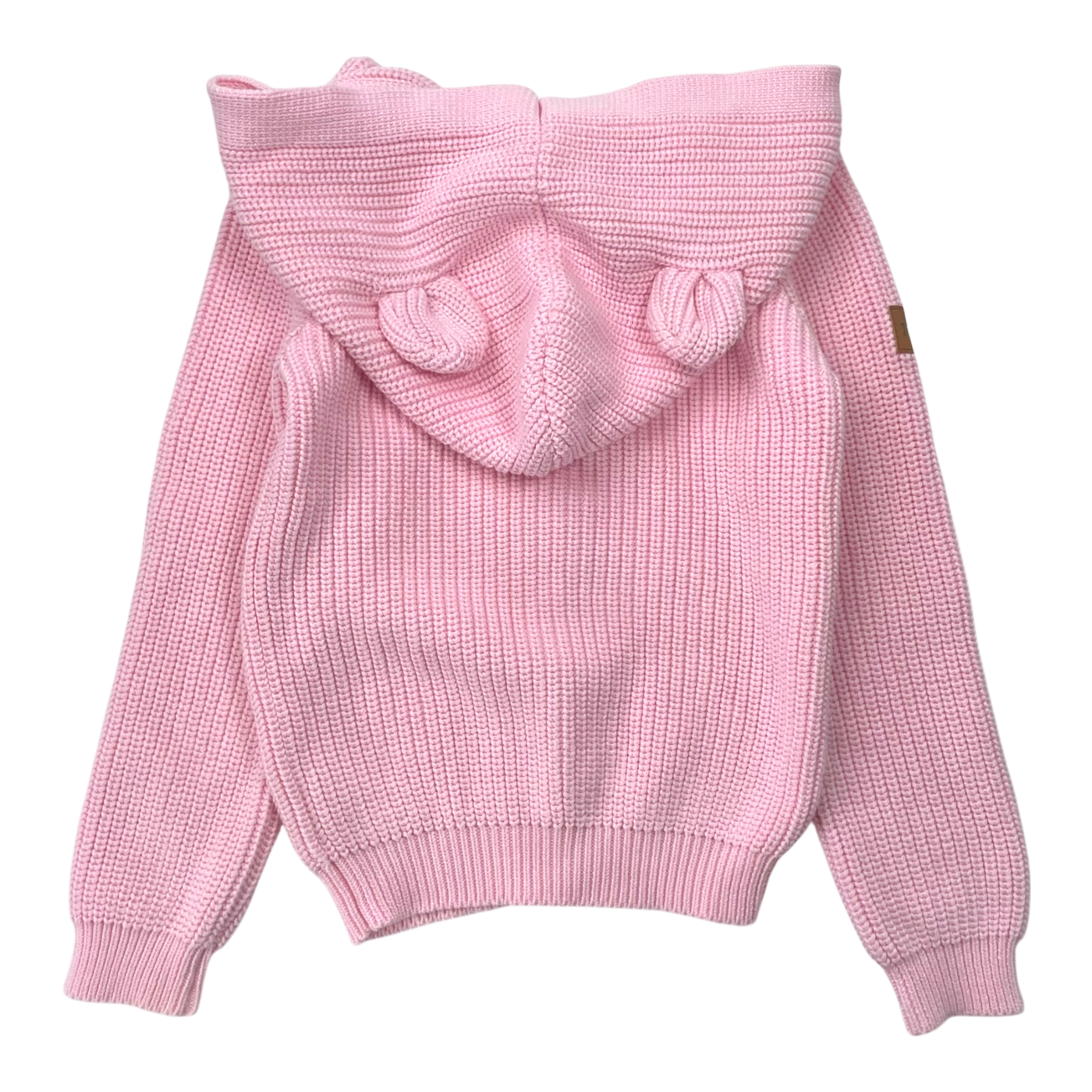 Metsola knitted cardigan, pink | 110/116cm