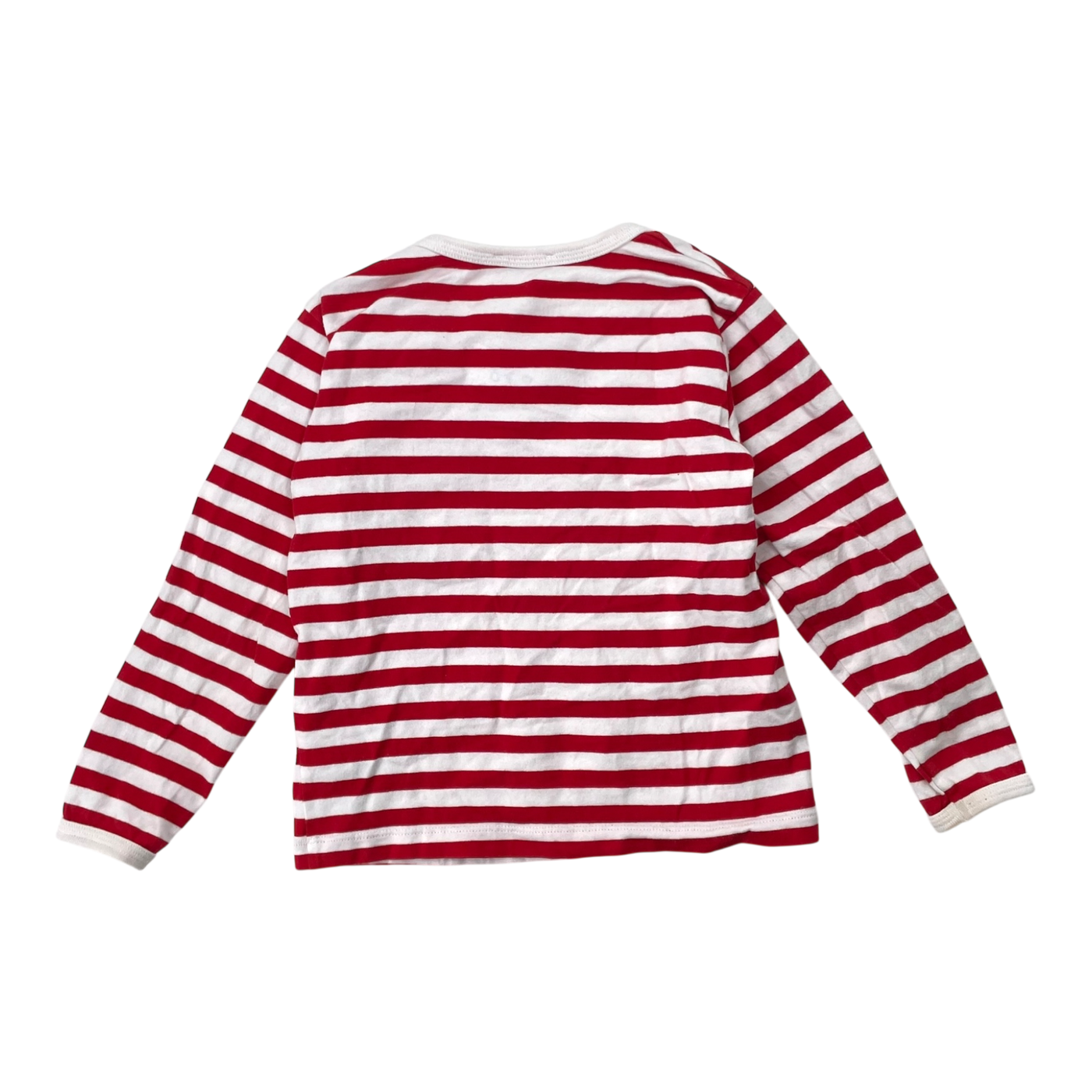 Marimekko stripe shirt, red/white | 104/110cm