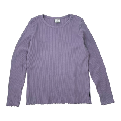 Polarn O. Pyret rib shirt, lilac | 140cm