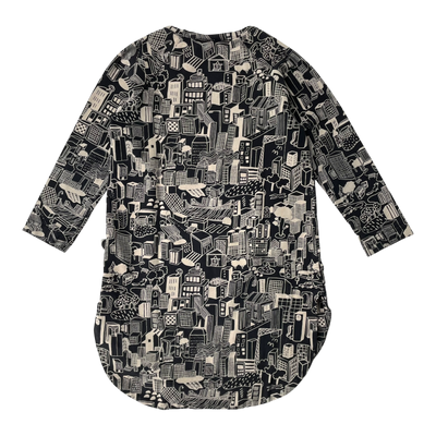 Papu tricot dress, city | 86/92cm