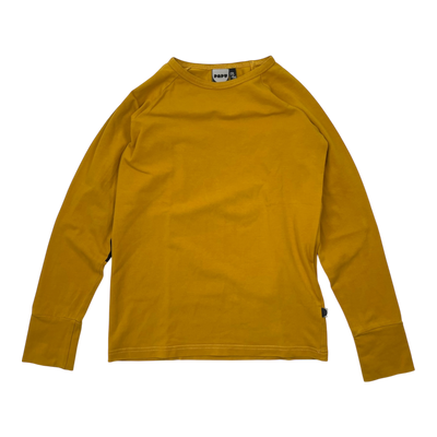 Papu patch shirt, yellow | 134/140cm
