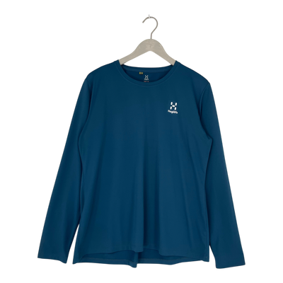 Haglöfs technical shirt, royal blue | woman 2XL