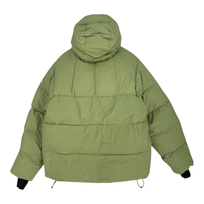 Embassy of Bricks and Logs wynot puffer jacket, moss green | unisex L