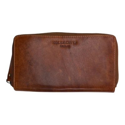 Holzrichter leather wallet, brown