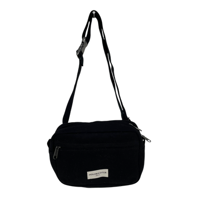 Holzrichter canvas bumbag, black