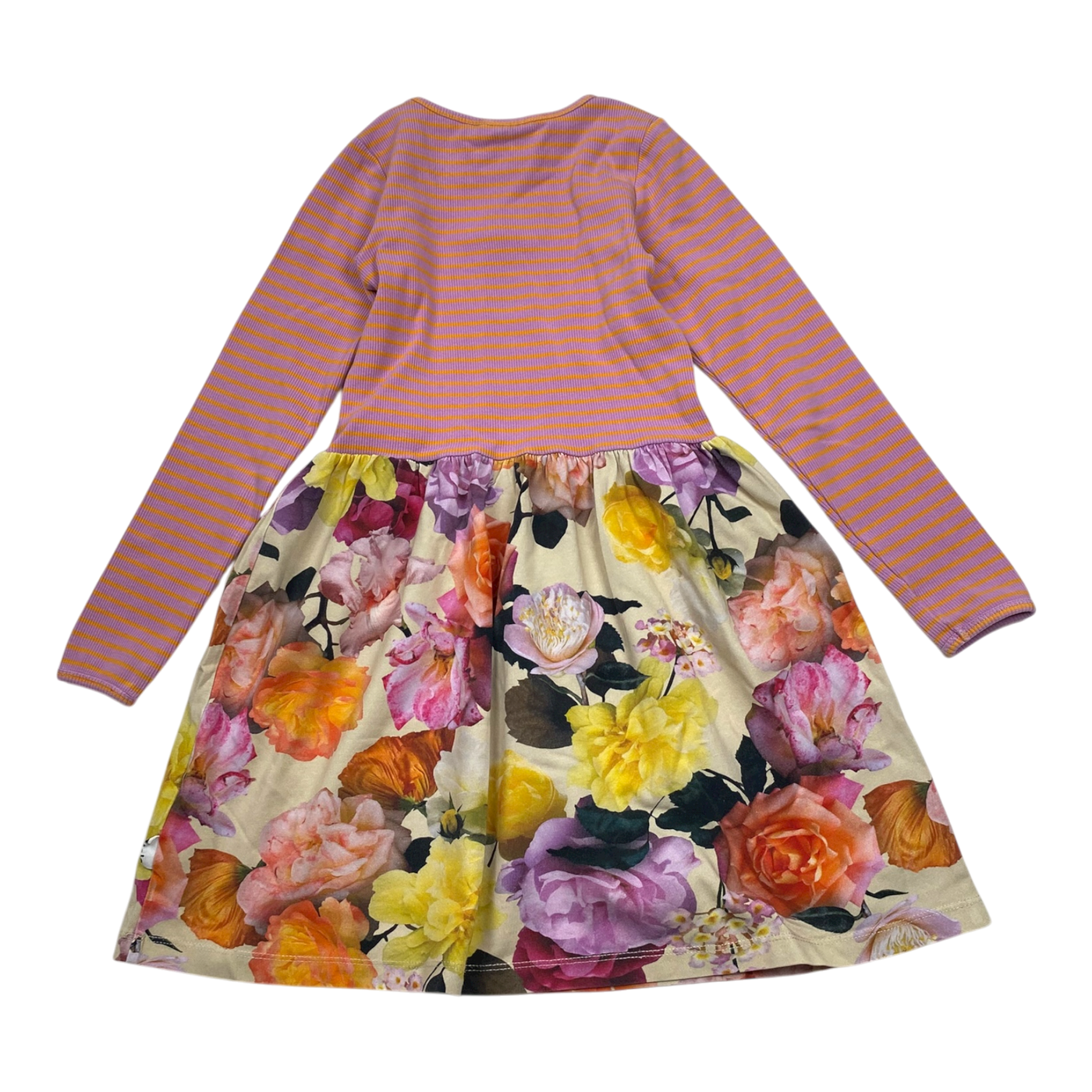 Molo woven dress, flower | 110/116cm