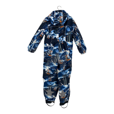 Molo polaris fur winter overall, ski lift | 116cm