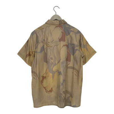 Makia woven shirt, abstract | man M