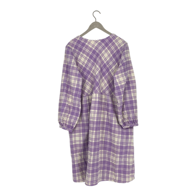 R-Collection flanel dress, lavender | woman L