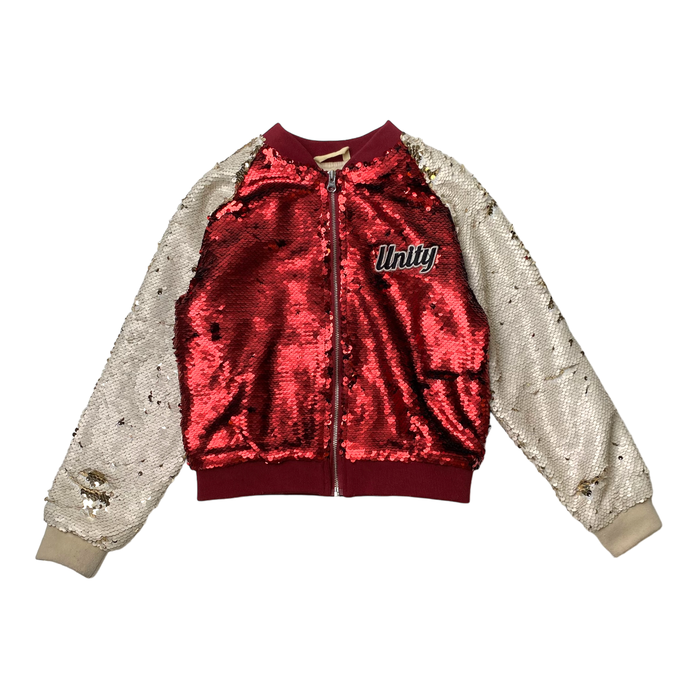 Molo hubertha bomber jacket, carmine red | 122cm