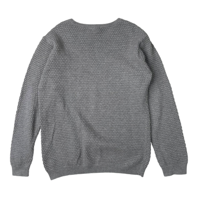 Knowledge Cotton sweater, grey | 146/152cm