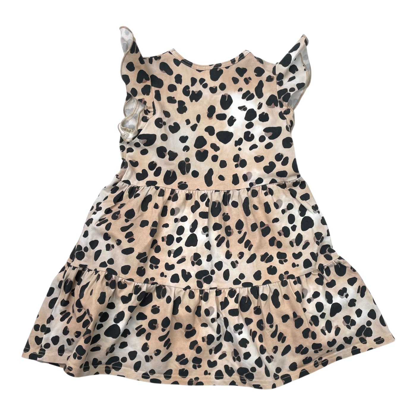 Nakoa frill dress, leopard | 92/98cm