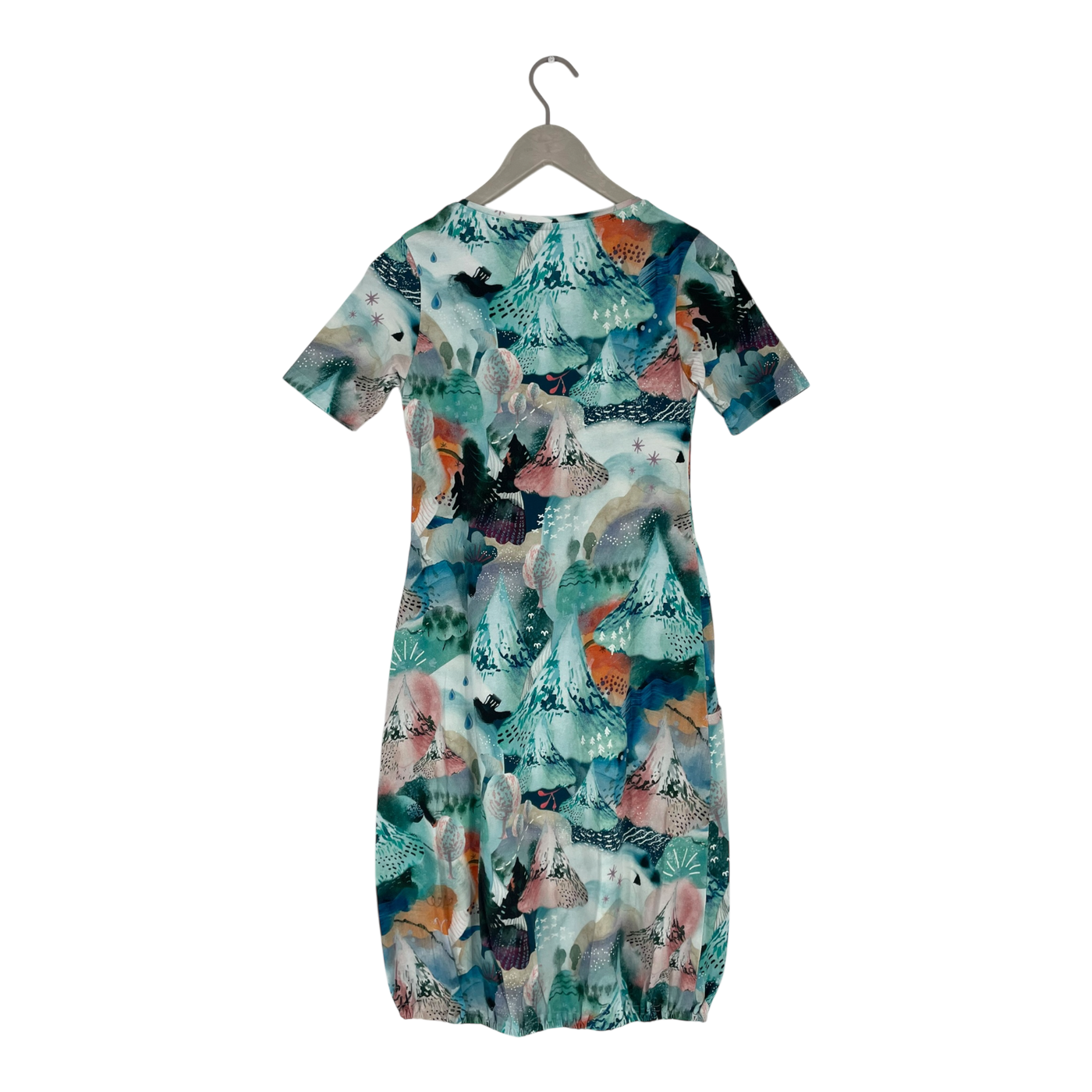 Versonpuoti t-shirt dress, forest | woman XS