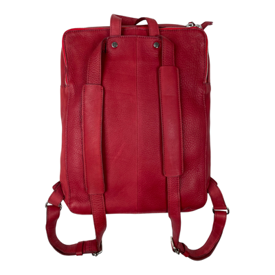 Harold's Bags duo backpack, red