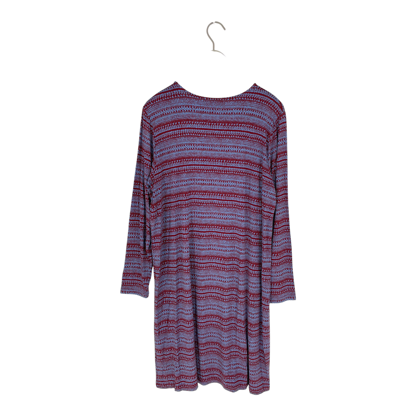 Marimekko huuhkatti tattari dress, blue/brown | woman XXL