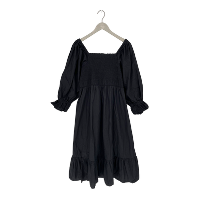 Kaiko smock dress, black | woman M