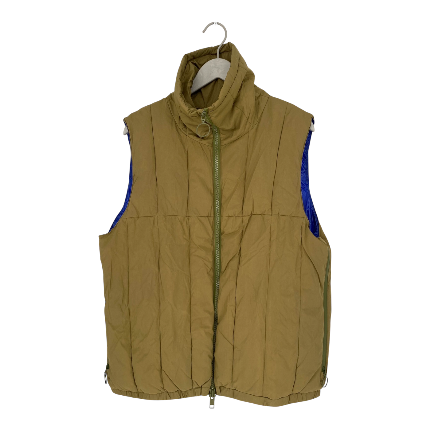 Embassy of Bricks and Logs broman puffer vest, olive | unisex L