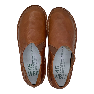 VIBAe Zuma leather shoes, cognac brown | 45