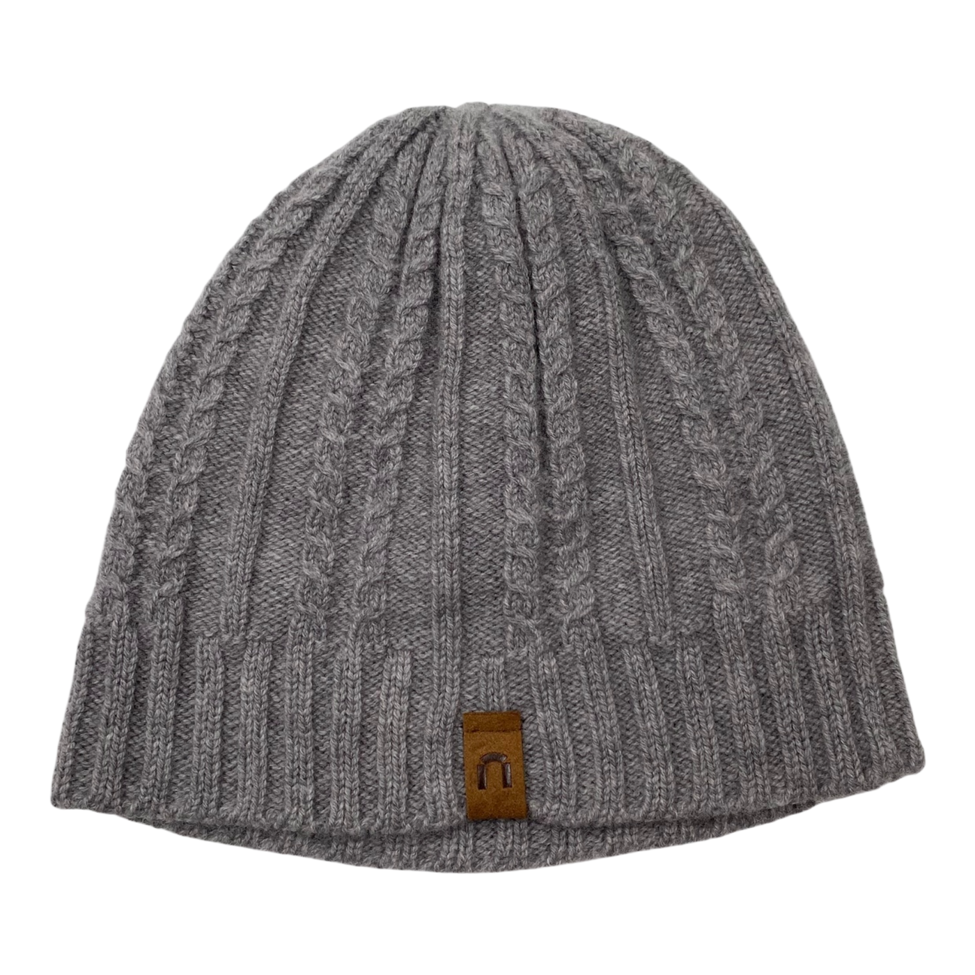 North Outdoor wool beanie, grey | adult onesize