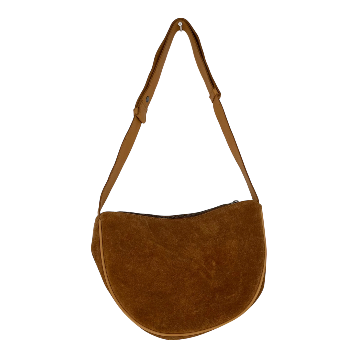 Holzrichter leather shoulder bag, caramel