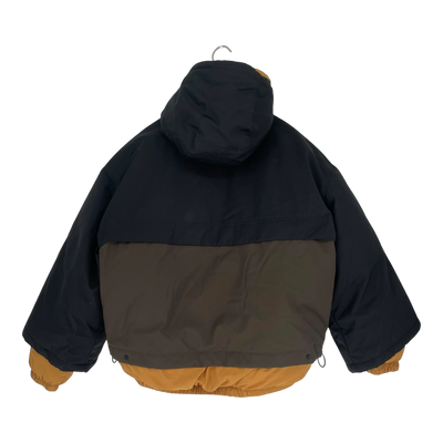 Embassy of Bricks and Logs Merritt utility jacket, black/green/earth | unisex S