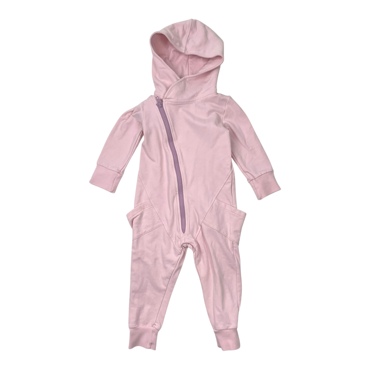 Gugguu sweat jumpsuit, light pink | 92cm