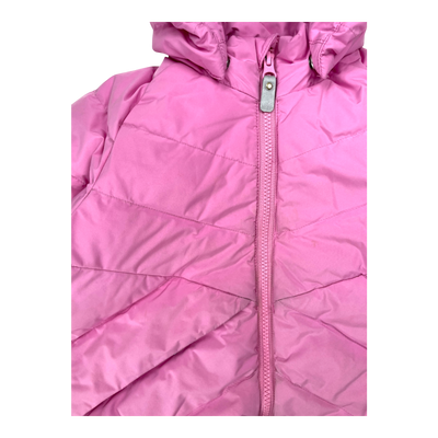 Reima kupponen down winter jacket, pink | 104cm