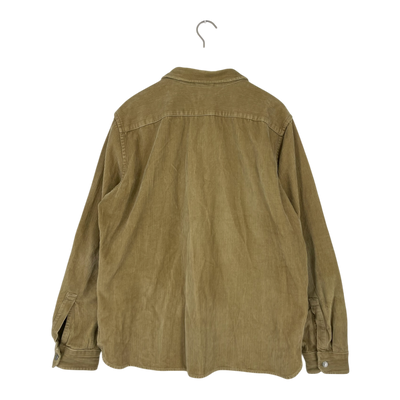 Levi's corduroy shirt, beige | unisex XL