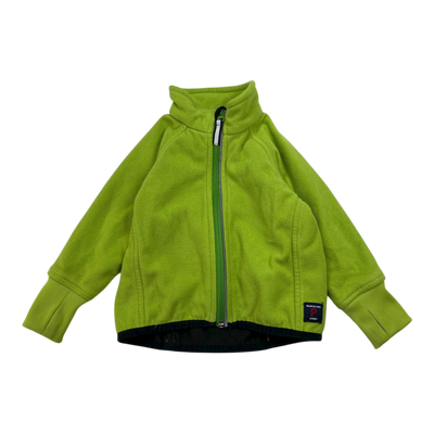 Polarn O. Pyret windfleece jacket, green | 80cm