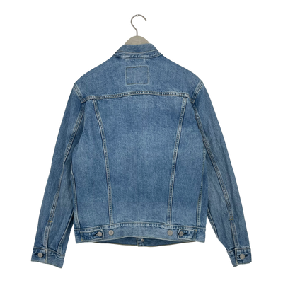 Levi's jean jacket, denim blue | woman M