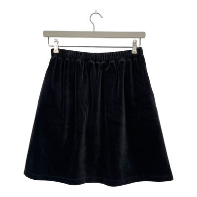 Morico velour skirt, black | woman M